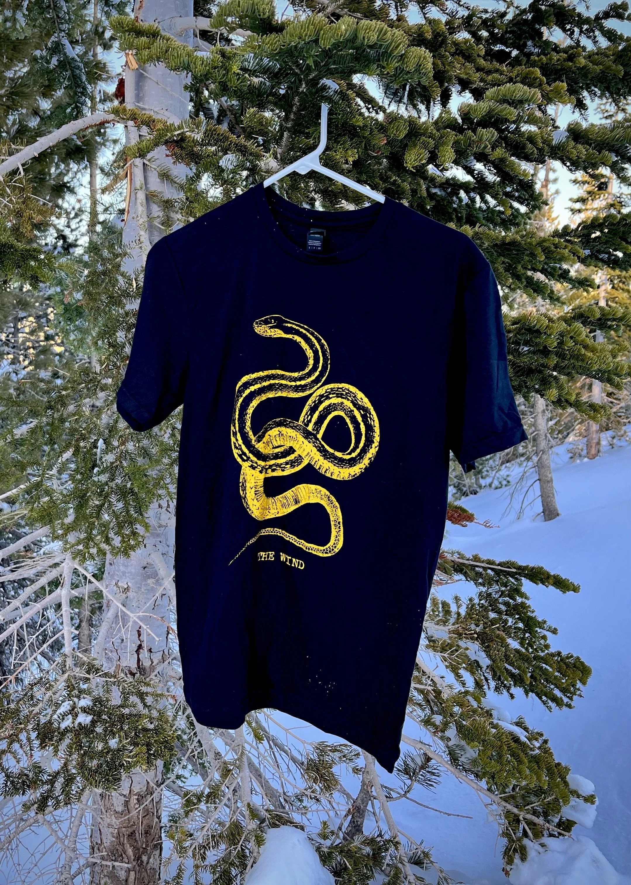 Snake T-shirt (Black) — The Wind